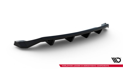 Spoiler zadního nárazniku Mazda 6 Mk3 Facelift černý lesklý plast