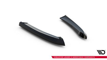 Splittery zadní boční V.2 Mazda 6 Mk3 Facelift černý lesklý plast