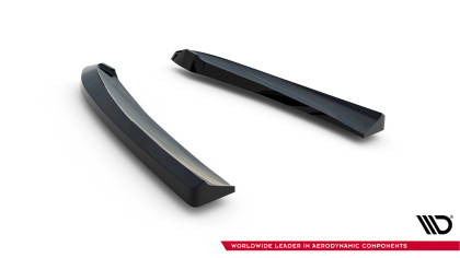 Splittery zadní boční V.2 Mazda 6 Mk3 Facelift černý lesklý plast