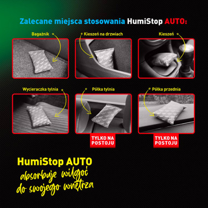 HumiStop AUTO pohlcovač vlhkosti do auta, 1ks