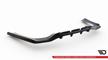 Spoiler zadního nárazniku Mercedes-AMG CLA 35 / 45 Coupe / Shooting Brake C118 Facelift / X118 Facelift černý lesklý plast