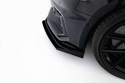 Street pro spojler pod nárazník lipa + flaps Audi RS5 Coupe / Sportback F5 černo červený