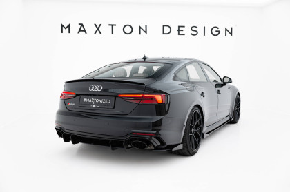 Splittery zadní boční Street Pro + flaps Audi RS5 Sportback F5 černé