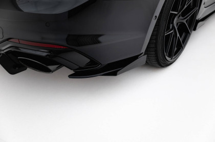 Splittery zadní boční Street Pro + flaps Audi RS5 Sportback F5 černé