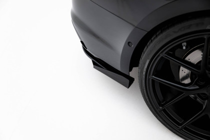 Splittery zadní boční Street Pro + flaps Audi RS5 Sportback F5 černé