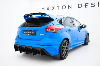 Spoiler zadního nárazníku Street pro V.2 Ford Focus RS Mk3 černo červený