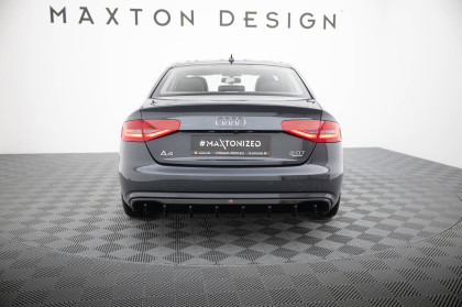 Zadní difuzor Audi A4 B8 Facelift černý lesklý plast