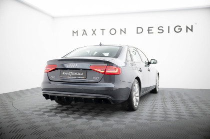 Zadní difuzor Audi A4 B8 Facelift černý lesklý plast