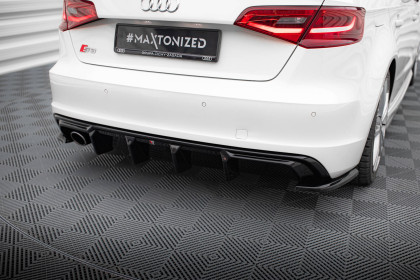 Zadní difuzor Audi A3 S-Line Sportback 8V černý lesklý plast