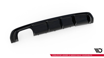 Zadní difuzor Audi A3 S-Line Sportback 8V černý lesklý plast - double