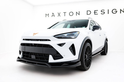 Spojler pod nárazník lipa Cupra Formentor Mk1 Facelift černý lesklý plast