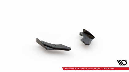 Splittery zadní boční Street Pro + flaps Volkswagen Golf GTI Clubsport Mk8 Facelift černé