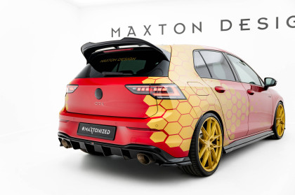 Splittery zadní boční V.3 Volkswagen Golf GTI Clubsport Mk8 Facelift černý lesklý plast
