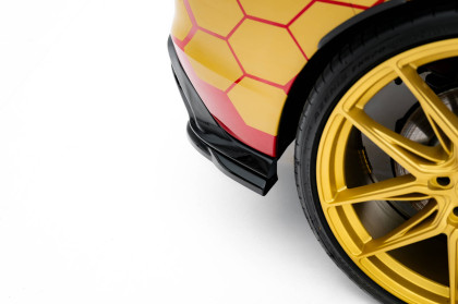 Splittery zadní boční V.3 Volkswagen Golf GTI Clubsport Mk8 Facelift černý lesklý plast