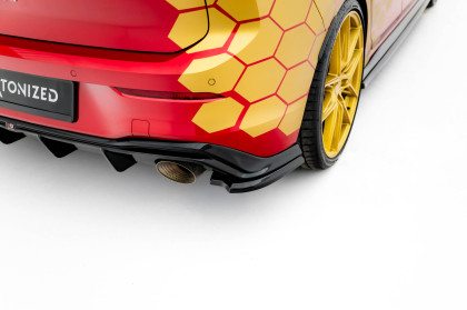 Splittery zadní boční V.4 Volkswagen Golf GTI Clubsport Mk8 Facelift černý lesklý plast