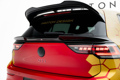 Spoiler spodní Volkswagen Golf GTI / GTI Clubsport / R / R-Line / GTE / GTD Mk8 / Mk8 Facelift černý lesklý plast