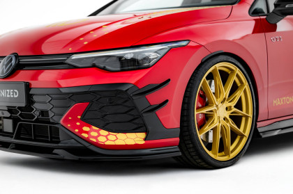 Přední přítlačná křidélka, canards Volkswagen Golf GTI Clubsport Mk8 Facelift