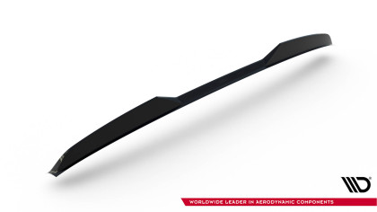 Prodloužení spoileru 3D BMW M550i / 5 M-Pack Sedan G30 černý lesklý plast