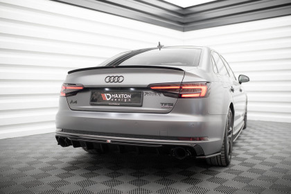 Splittery zadní boční V.3 Audi A4 S-line B9 černý lesklý plast