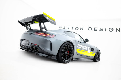 Spoiler zadního nárazniku Mercedes-AMG GT C C190 Facelift černý lesklý plast