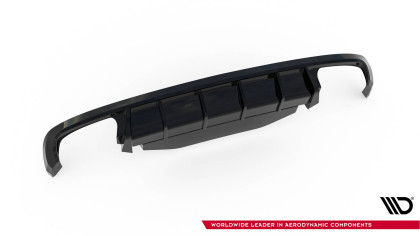Zadní difuzor V.2 Škoda Superb Liftback / Combi Mk3 černý lesklý plast