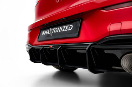 Spoiler zadního nárazníku Street pro V.1 Volkswagen Golf GTI Clubsport Mk8 Facelift černý