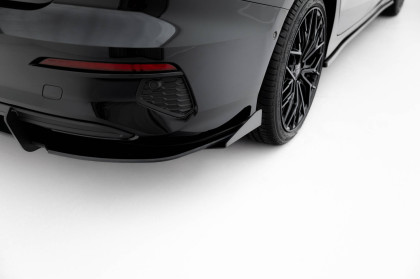 Spoiler zadního nárazníku Street pro + flaps Audi A3 Sedan 8Y černo červený