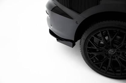 Spoiler zadního nárazníku Street pro + flaps Audi A3 Sedan 8Y černo červený