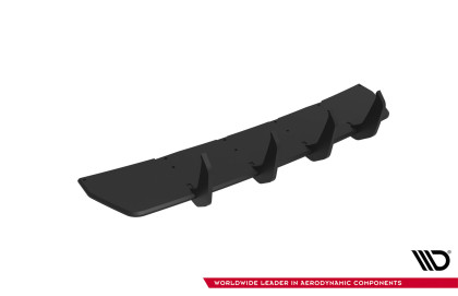 Spoiler zadního nárazníku Street pro V.2 Audi RS3 Sedan 8V Facelift černo červený