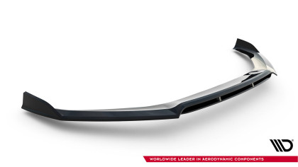 Spojler pod nárazník lipa Audi S5 / A5 S-Line Coupe / Sportback F5 černý lesklý plast