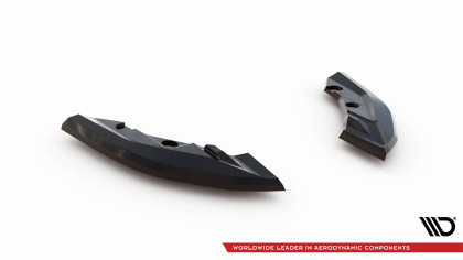 Splittery zadní boční V.1 BMW M135i F70 černý lesklý plast