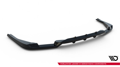 Splittery zadní boční V.2 BMW X4 M-Pack G02 Facelift černý lesklý plast