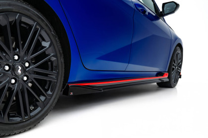 Prahové lišty Hyundai Elantra N Mk7 černý lesklý plast