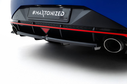Spoiler zadního narázníku Hyundai Elantra N Mk7 černý lesklý plast