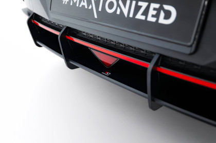 Spoiler zadního nárazníku Street pro Hyundai Elantra N Mk7 černý