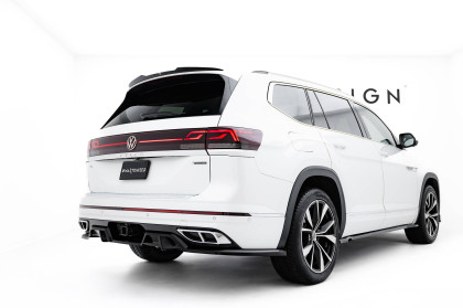 Prodloužení spoileru Volkswagen Atlas R-Line Mk1 Facelift 2 černý lesklý plast