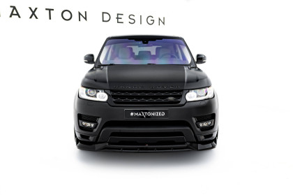 Spojler pod nárazník lipa Land Rover Range Rover Sport Mk2 černý lesklý plast