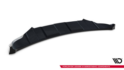 Spojler pod nárazník lipa Land Rover Range Rover Sport Mk2 černý lesklý plast