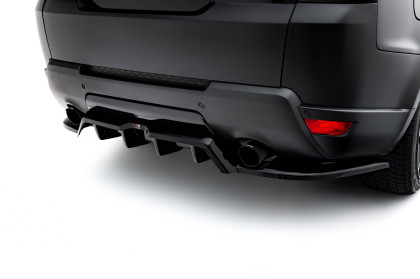Spoiler zadního narázníku Land Rover Range Rover Sport Mk2 černý lesklý plast