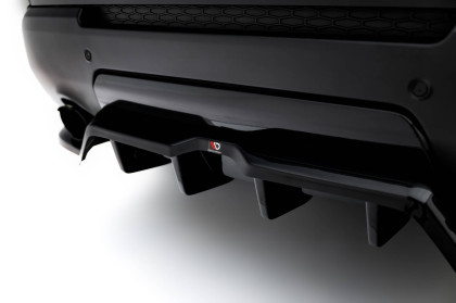 Spoiler zadního narázníku Land Rover Range Rover Sport Mk2 černý lesklý plast