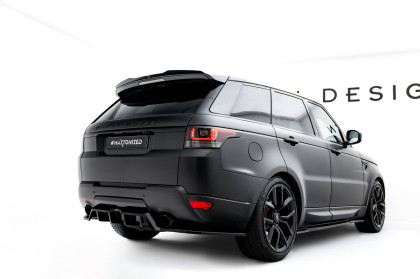 Prodloužení spoileru Land Rover Range Rover Sport Mk2 černý lesklý plast