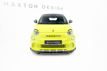 Spojler pod nárazník lipa Abarth 500e černý lesklý plast