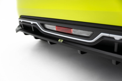Spoiler zadního narázníku Abarth 500e černý lesklý plast