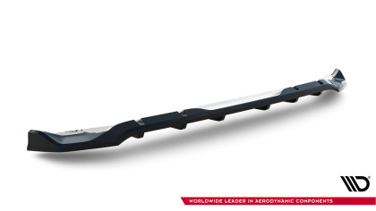 Spoiler zadního narázníku Abarth 500e černý lesklý plast