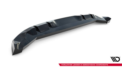 Spoiler zadního narázníku Abarth 500e černý lesklý plast