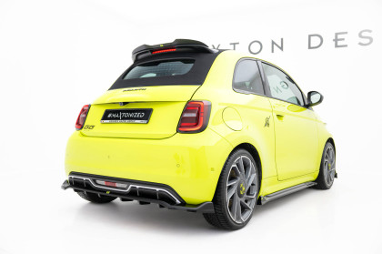 Prodloužení spoileru Abarth 500e černý lesklý plast