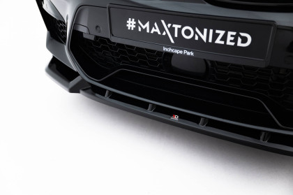 Spojler pod nárazník lipa BMW X3 M F97 černý lesklý plast