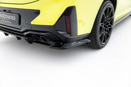 Spoiler zadního narázníku BMW X4M F98 Facelift černý lesklý plast