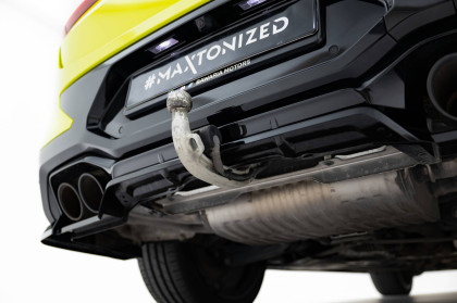 Spoiler zadního narázníku BMW X4M F98 Facelift černý lesklý plast