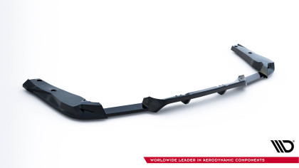 Spoiler zadního narázníku BMW X4M F98 Facelift černý lesklý plast